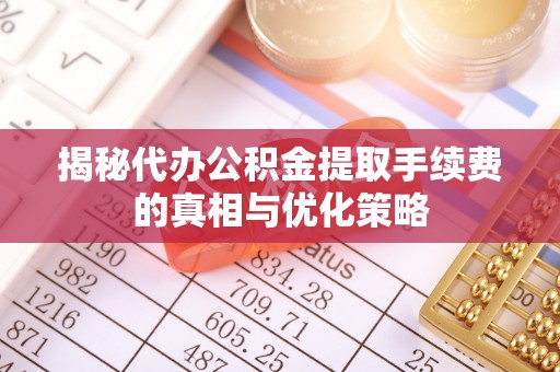 林甸揭秘代办公积金提取手续费的真相与优化策略