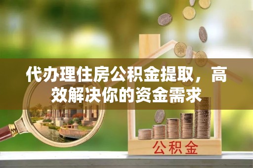 林甸代办理住房公积金提取，高效解决你的资金需求