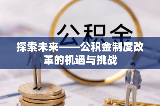 林甸探索未来——公积金制度改革的机遇与挑战