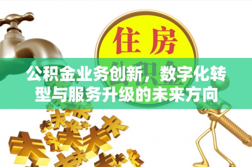 林甸公积金业务创新，数字化转型与服务升级的未来方向