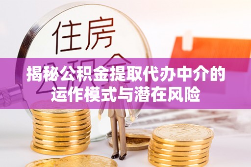 林甸揭秘公积金提取代办中介的运作模式与潜在风险