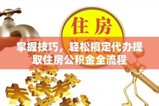 林甸掌握技巧，轻松搞定代办提取住房公积金全流程
