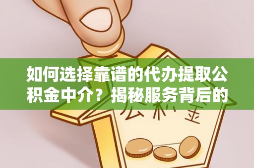 林甸如何选择靠谱的代办提取公积金中介？揭秘服务背后的真相