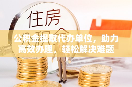 林甸公积金提取代办单位，助力高效办理，轻松解决难题