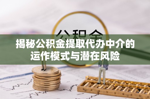 林甸揭秘公积金提取代办中介的运作模式与潜在风险
