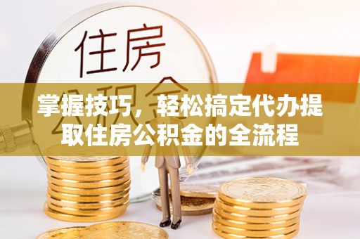 林甸掌握技巧，轻松搞定代办提取住房公积金的全流程