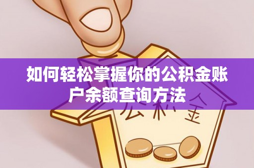 林甸如何轻松掌握你的公积金账户余额查询方法