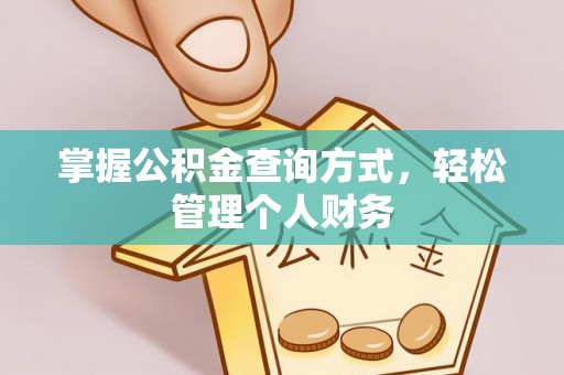 林甸掌握公积金查询方式，轻松管理个人财务