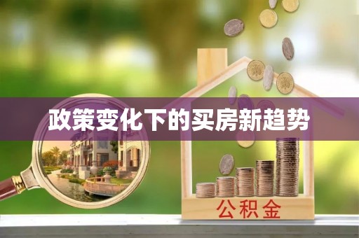林甸政策变化下的买房新趋势