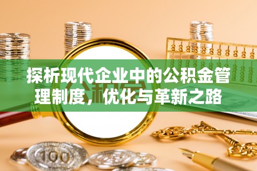 林甸探析现代企业中的公积金管理制度，优化与革新之路