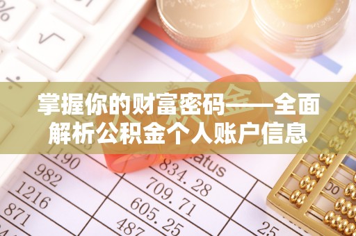 林甸掌握你的财富密码——全面解析公积金个人账户信息