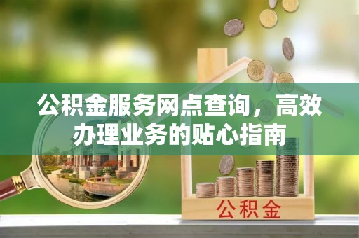 林甸公积金服务网点查询，高效办理业务的贴心指南