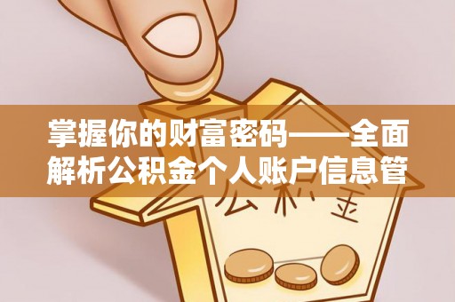 林甸掌握你的财富密码——全面解析公积金个人账户信息管理与优化