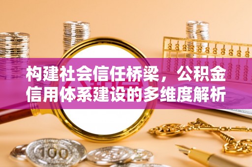 林甸构建社会信任桥梁，公积金信用体系建设的多维度解析