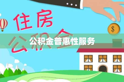 林甸公积金普惠性服务