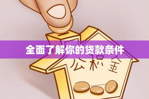 林甸全面了解你的贷款条件