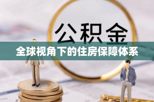 林甸全球视角下的住房保障体系