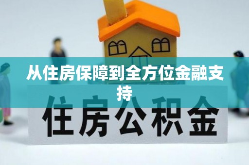 林甸从住房保障到全方位金融支持