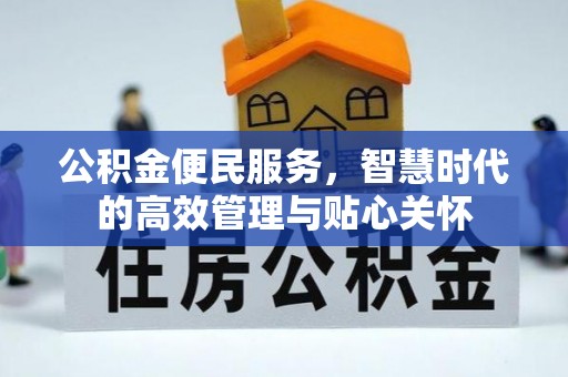 林甸公积金便民服务，智慧时代的高效管理与贴心关怀