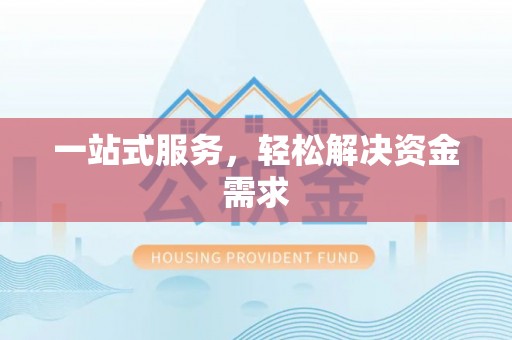 林甸一站式服务，轻松解决资金需求