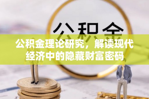 林甸公积金理论研究，解读现代经济中的隐藏财富密码